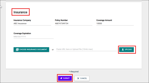 insurance information